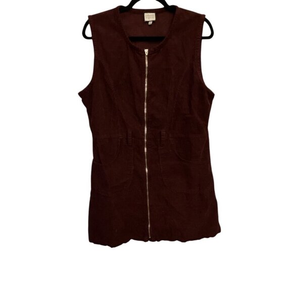 Burgundy Corduroy Jumper - Picture 6 of 8